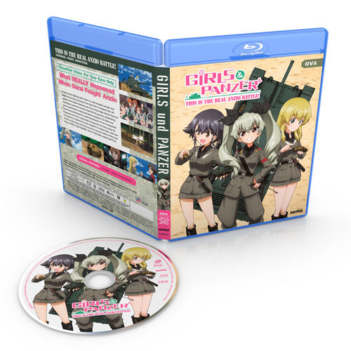 Girls und Panzer: This is the Real Anzio Battle! Blu-ray Disc Spread