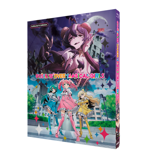 Gushing Over Magical Girls Limited Edition SteelBook Blu-ray Front Cover
