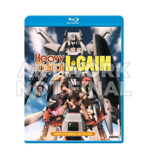 Heavy Metal L-Gaim Complete Series Collection Blu-ray Front Cover