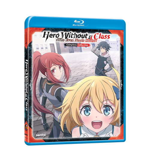 Hero Without a Class: Who Even Needs Skills?! (Season 1) Collection Blu-ray Front Cover