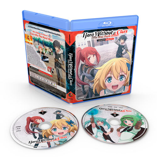 Hero Without a Class: Who Even Needs Skills?! (Season 1) Collection Blu-ray Disc Spread