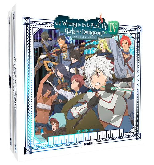 Is It Wrong to Try to Pick Up Girls in a Dungeon? IV Premium Box Set