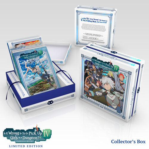 Is It Wrong to Try to Pick Up Girls in a Dungeon? IV Premium Collector Box