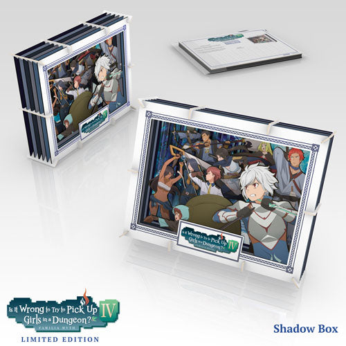 Is It Wrong to Try to Pick Up Girls in a Dungeon? IV Premium Box Set Shadow Box
