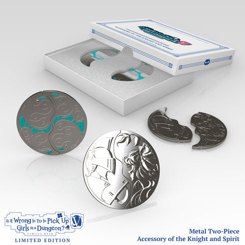 Is It Wrong to Try to Pick Up Girls in a Dungeon? V Metal Two-Piece Medallion