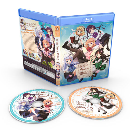 Is the Order a Rabbit? (Season 1) Complete Collection Blu-ray Disc Spread