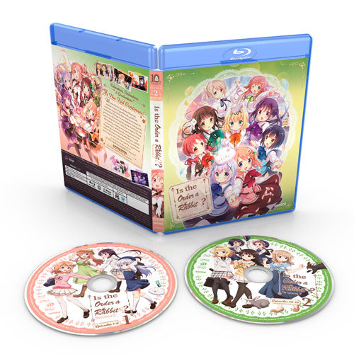 Is the Order a Rabbit?? (Season 2) Complete Collection Blu-ray Disc Spread