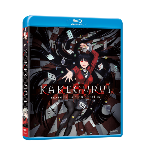 KAKEGURUI (Seasons 1 & 2) Collection Blu-ray Front Cover