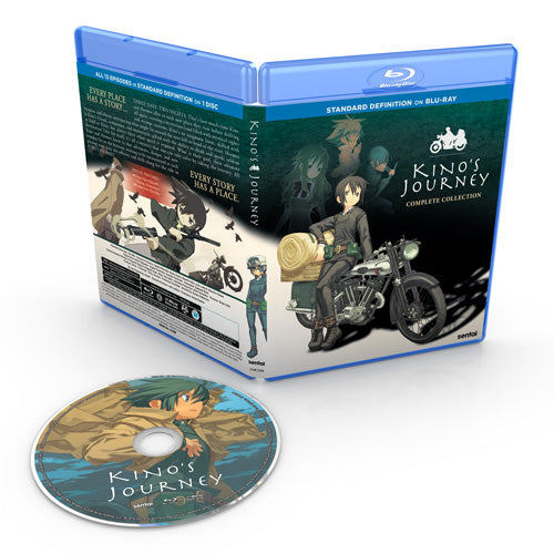 Kino's Journey Complete Collection SD Blu-ray disc Spread