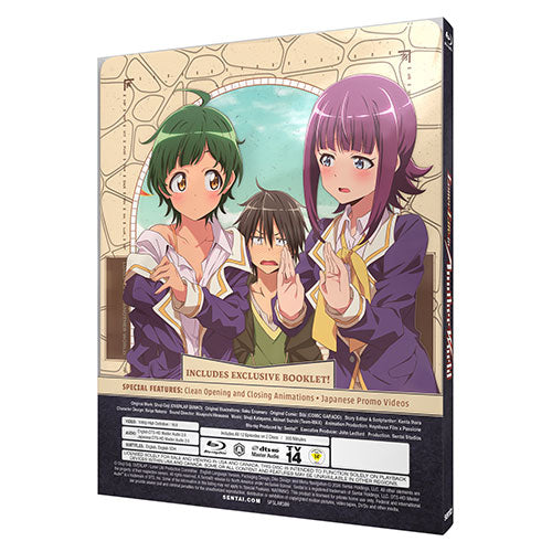 Loner Life in Another World Limited Edition SteelBook Blu-ray Back Cover