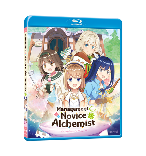 Management of a Novice Alchemist Complete Collection Blu-ray Disc Spread
