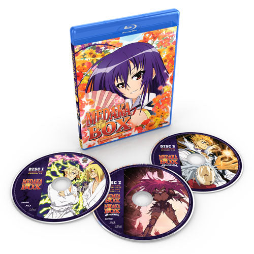 MEDAKA BOX (Seasons 1 & 2) Complete Collection Blu-ray Disc Spread