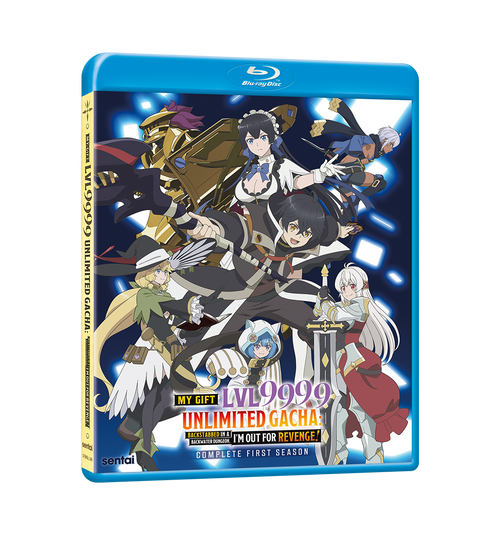 My Gift Lvl 9999 Unlimited Gacha (Season 1) Collection Blu-ray Front Cover