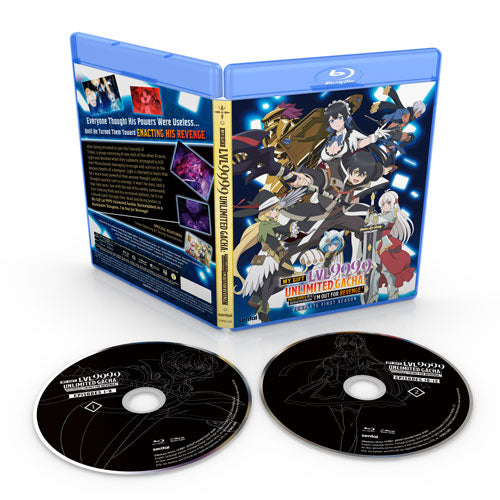 My Gift Lvl 9999 Unlimited Gacha (Season 1) Collection Blu-ray Disc Spread