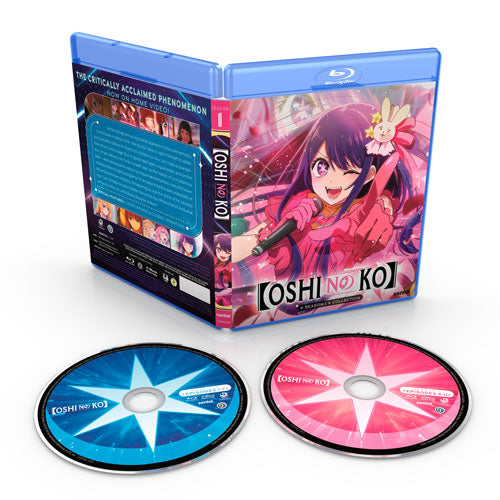 OSHI NO KO (Season 1) Collection Blu-ray Disc Spread