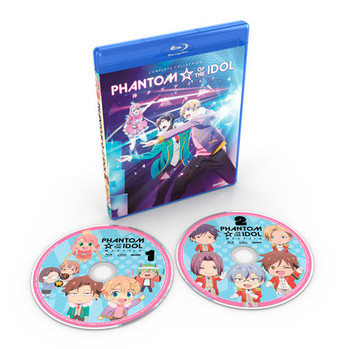 Phantom of the Idol Complete Collection Blu-ray Disc Spread