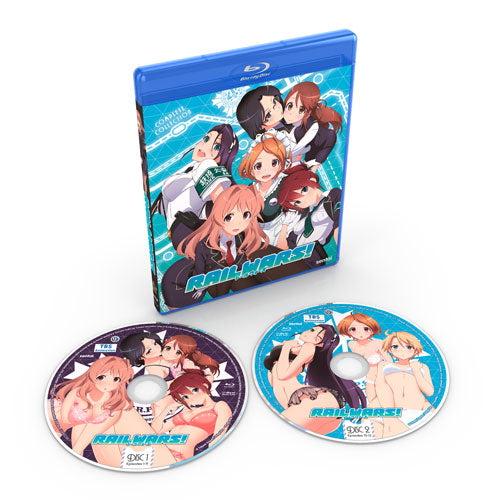 Rail Wars! Complete Collection Blu-ray Disc Spread