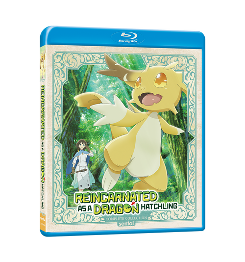 Reincarnated as a Dragon Hatchling (Season 1) Collection Blu-ray Front Cover