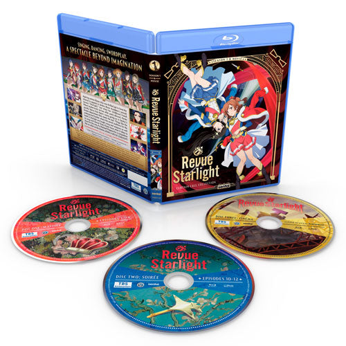 Revue Starlight: Curtain Call (TV + Movie) Collection Blu-ray Disc Spread