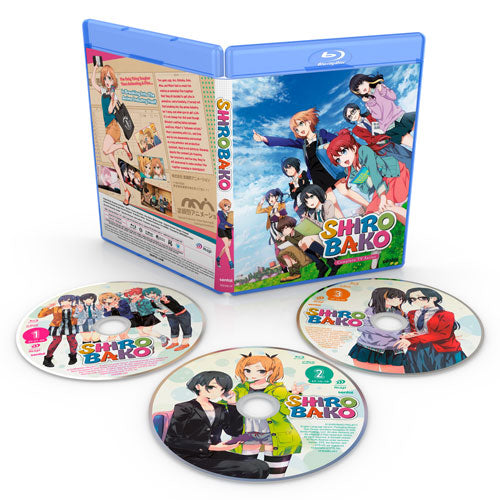 SHIROBAKO Complete TV Series Blu-ray Disc Spread