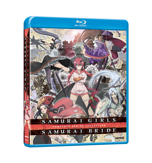 Samurai Girls / Samurai Bride Complete Series Blu-ray Front Cover