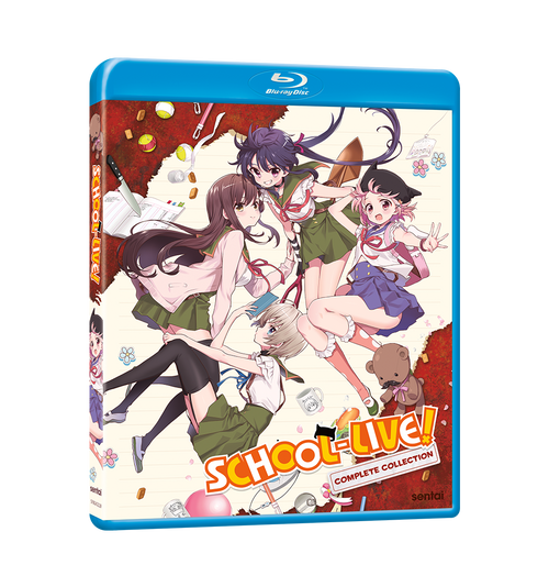 SCHOOL-LIVE! Complete Collection Blu-ray Front Cover