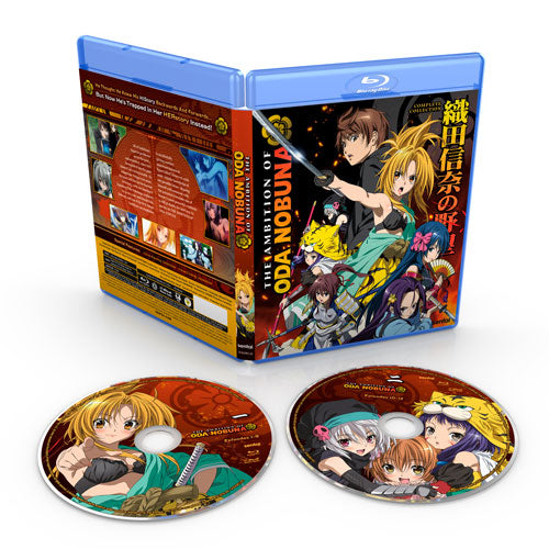 The Ambition of Oda Nobuna Complete Collection Blu-ray Disc Spread