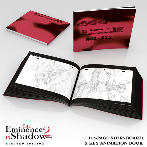The Eminence in Shadow (Season 2) Premium Box Set 112-Page Storyboard & Key Animation Book