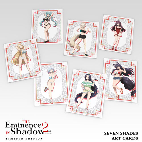 The Eminence in Shadow (Season 2) Premium Box Set Seven Shades Art Cards