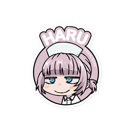Call of the Night - Nurse Haru 4x4 Premium Vinyl Sticker