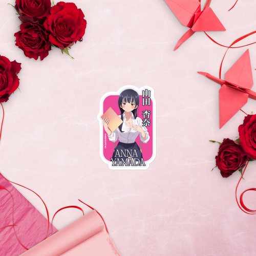 The Dangers in My Heart - Anna Yamada 4x4 Premium Vinyl Sticker