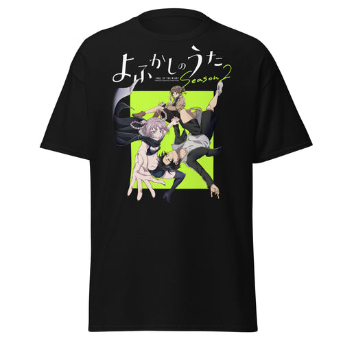 Call of the Night - The Nocturnal Trio T-shirt (Black)