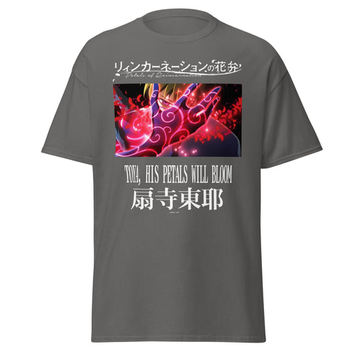 Petals of Reincarnation - Toya T-shirt (Charcoal)