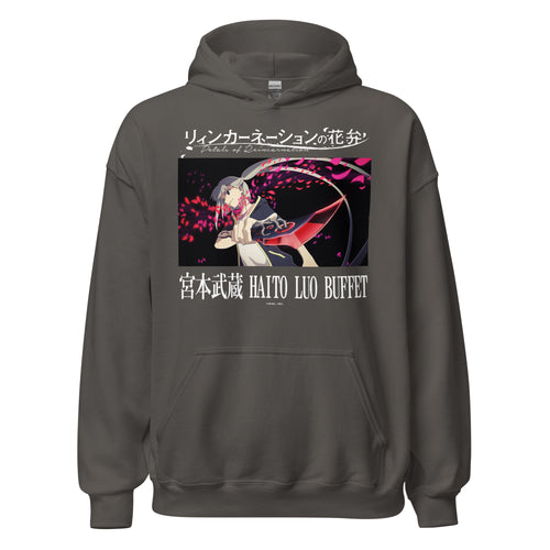 Petals of Reincarnation - Haito Luo Buffet Hoodie (Charcoal)