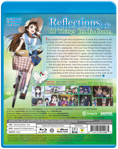 Glasslip Complete Collection Blu-ray Back Cover