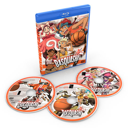 Basquash! Complete Collection Blu-ray Disc Spread