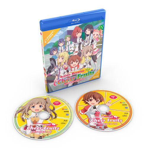 Action Heroine Cheer Fruits Complete Collection Blu-ray Disc Spread