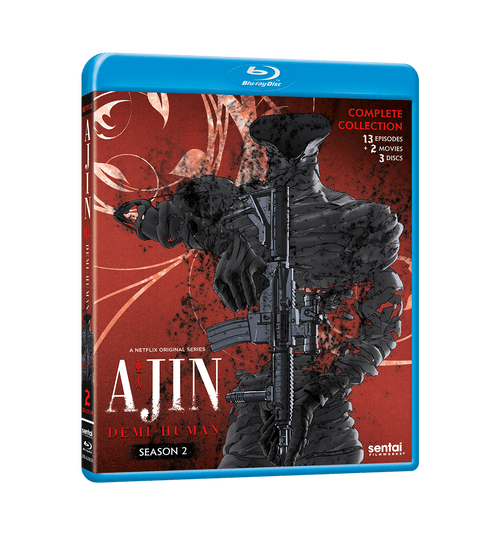 Ajin: Demi-Human Season 2 Complete Collection Blu-ray Front Cover