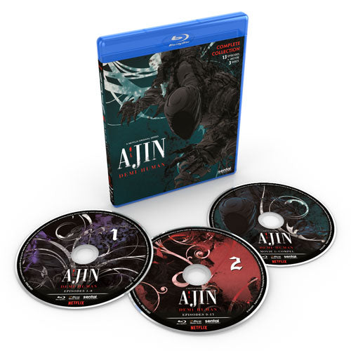 Ajin: Demi-Human Complete Collection Blu-ray Disc Spread