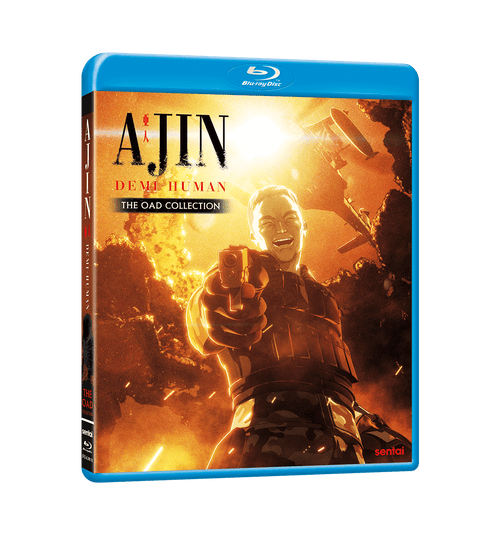 Ajin: Demi-Human OAD Collection Blu-ray Front Cover