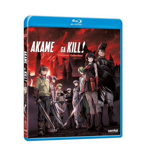 Akame ga Kill! Complete Collection Blu-ray Front Cover