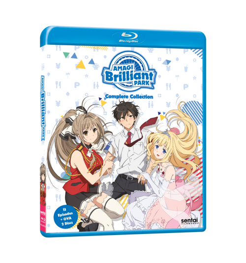 Amagi Brilliant Park Complete Collection Blu-ray Front Cover