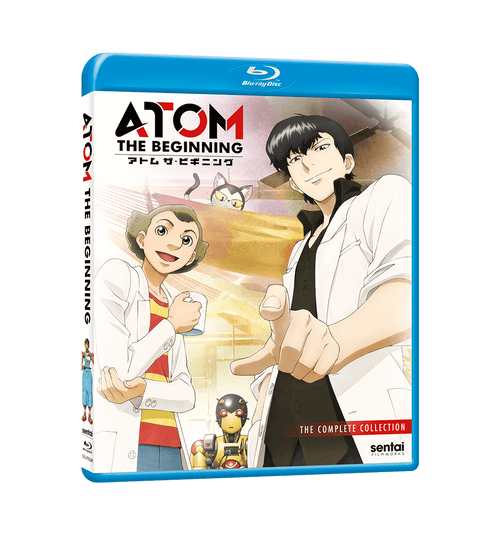 ATOM: THE BEGINNING Complete Collection Blu-ray Front Cover