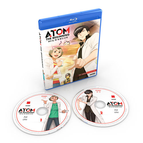 ATOM: THE BEGINNING Complete Collection Blu-ray Disc Spread
