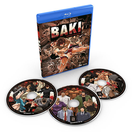 BAKI Complete Collection Blu-ray Disc Spread