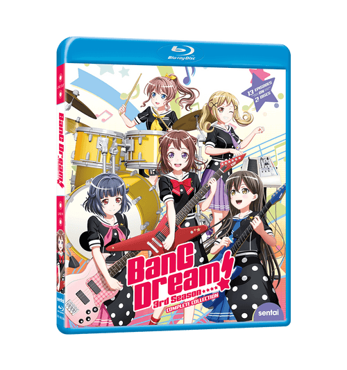 BanG Dream! 3rd Season Complete Collection Blu-ray Front Cover