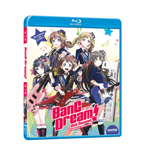 BanG Dream! 2nd Season Complete Collection Blu-ray Front Cover