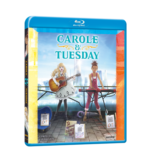 Carole & Tuesday Complete Collection Blu-ray Front Cover