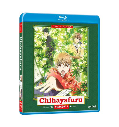 Chihayafuru Complete Collection Blu-ray Front Cover