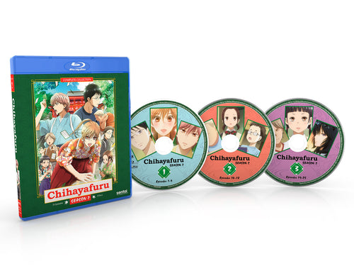 Chihayafuru Season 2 Complete Collection Blu-ray Disc Spread